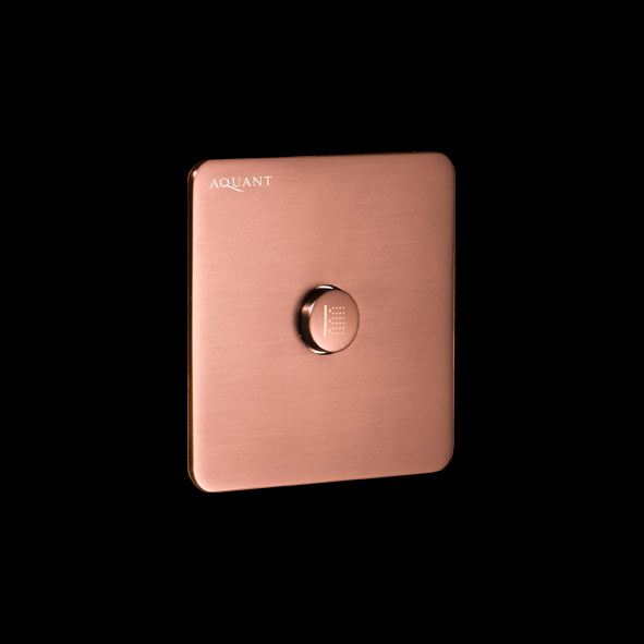 Rose Gold Add-on Concealed Stop cock with Click-Select Control Button(15mm) – Aquant India